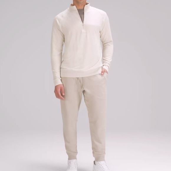 Lululemon City Sweat Jogger NWT $188 WHTO Khaki/Offwhite Spring Men’s XS - Picture 1 of 10